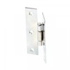 Renovators Supply Manufacturing H Cabinet Hinges 3.5 in. Chrome Finish