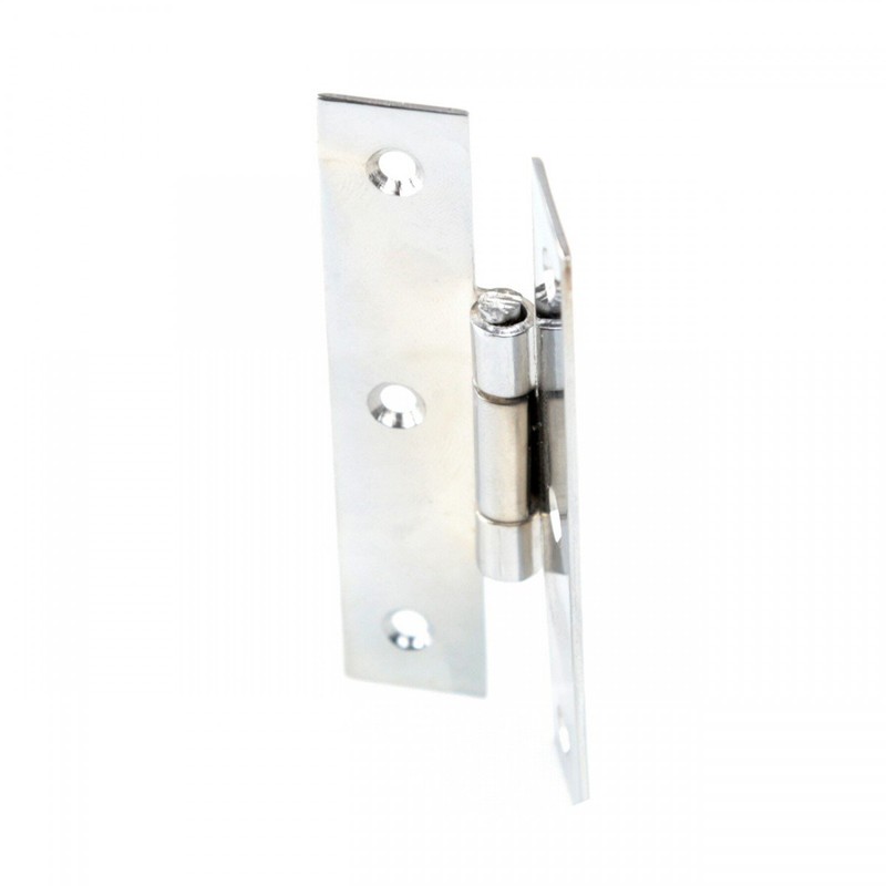 Renovators Supply Manufacturing H Cabinet Hinges 3.5 in. Chrome Finish