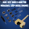 DikTalk Timing Chain Tool Kit for Mercedes Dual Size 3mm