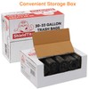 30-33 Gallon Trash Bags, Black Garbage Bags 200 Count, Kitchen