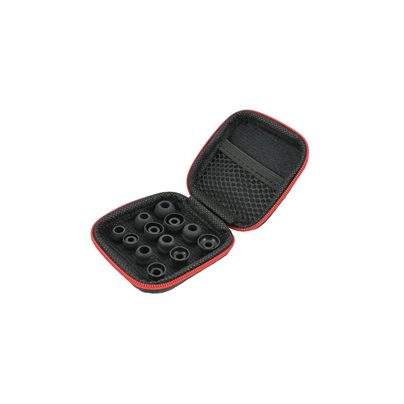 Zotech 12Pcs Replacement Earbuds Eartips Earbud Ear Tips Ear Buds