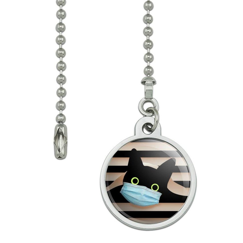 GRAPHICS & MORE Quarantine Cat in Window Ceiling Fan and