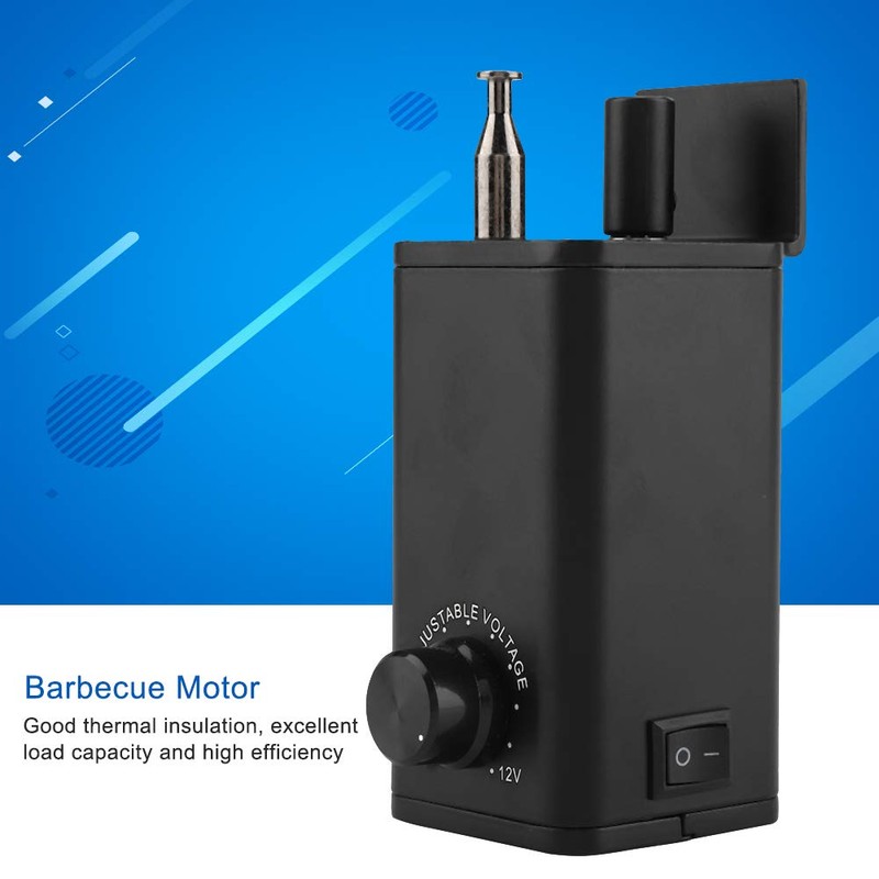 Grill Motor BBQ Rotator Motor, Adjustable Speed Electric Barbecue Motor,