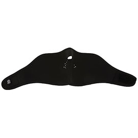 ZANheadgear Black Neoprene Half Face Mask