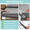 AABDTYYD Bed Sheet Straps - Pack of 4, Strong Mattress