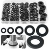 Celepoir Pack of 150 Flat Washers Carbon Steel Washers M4