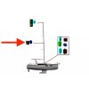 SCI Bi-Color Navigation LED Light C2-0520-PGR (Beneteau / Jeanneau Part