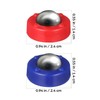 FAVOMOTO 16pcs Mini Shuffleboard Pucks Table Top Game 24mm Puck