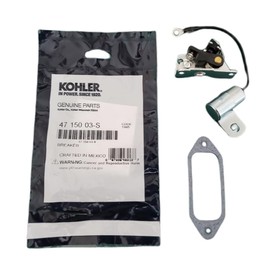 Points + Condenser Set for K-Series K91, K141, K161, K181, K241, K301，Replacement for Kohler OEM