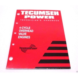 Tecumseh 695244A Tecumseh 4-Cycle Overhead Valve Repair Manual Genuine Original Equipment Manufacturer (OEM) part