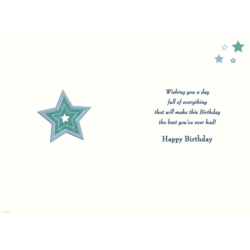 Piccadilly Greetings WONDERFULLY WORDED GLITTER COATED TO SOMEONE SPECIAL BIRTHDAY