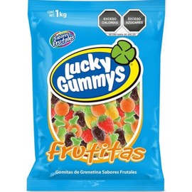 CUANDA S.A. DE C.V. 2 PACK LUCKY GUMMYS - MEXICAN CANDIES FRUTITAS