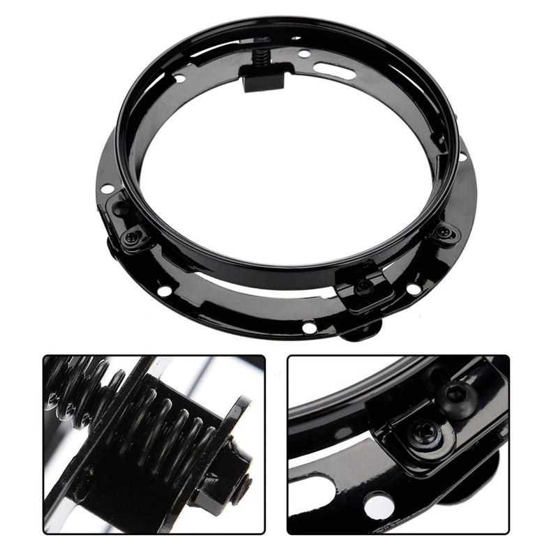 7 Inch Headlight Mounting Bracket - 7 Inch Headlight Round