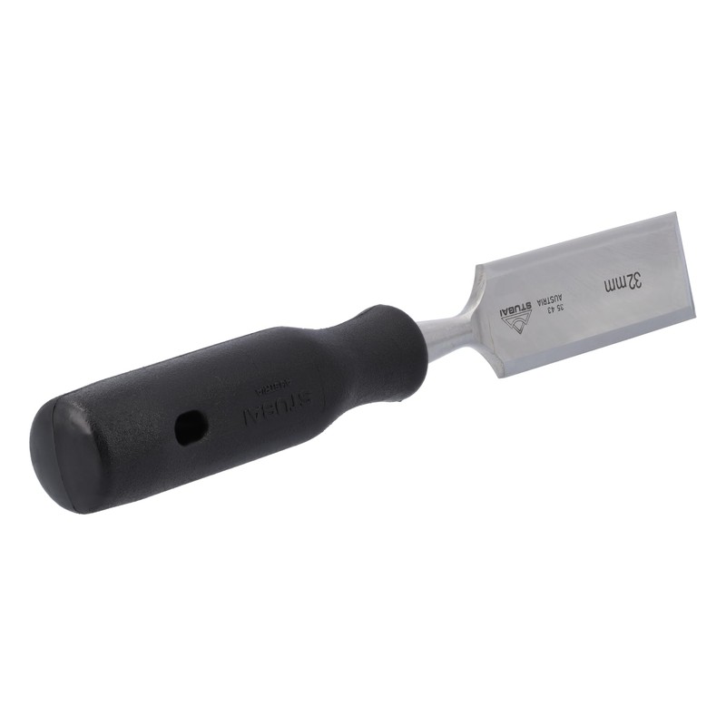 Stubai 354332 32 mm Wood Chisel with Black Polypropylene Handle