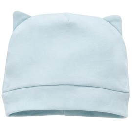Pinokio Baby Boys' Bonnet with Ears Beanie Hat, MINT LETS ROCK