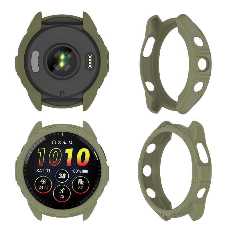 SumRioo Protective Case Cover Compatible with Garmin Forerunner 265, TPU