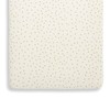 The Little Green Sheep Organic Crib Fitted Sheet, Lightweight &