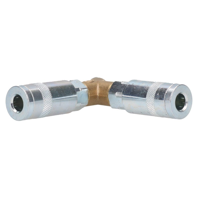 Airline Y Piece 3 Way Quick Release Fittings for Compressor
