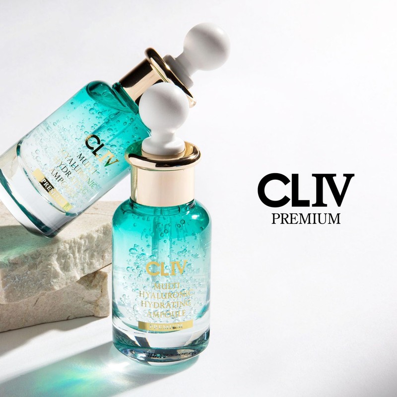 CLIV Multi Hyaluronic Hydrating Ampoule | 85% Hyaluronic Acid, 8-Layer