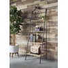 ClosetMaid 1312 4-Tier Wood Ladder Shelf Bookcase, Natural