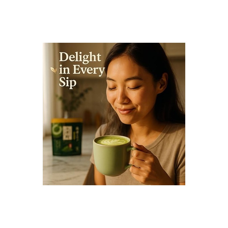 Matcha Milk Uji Double Rich Latte - Creamy Japanese Drink