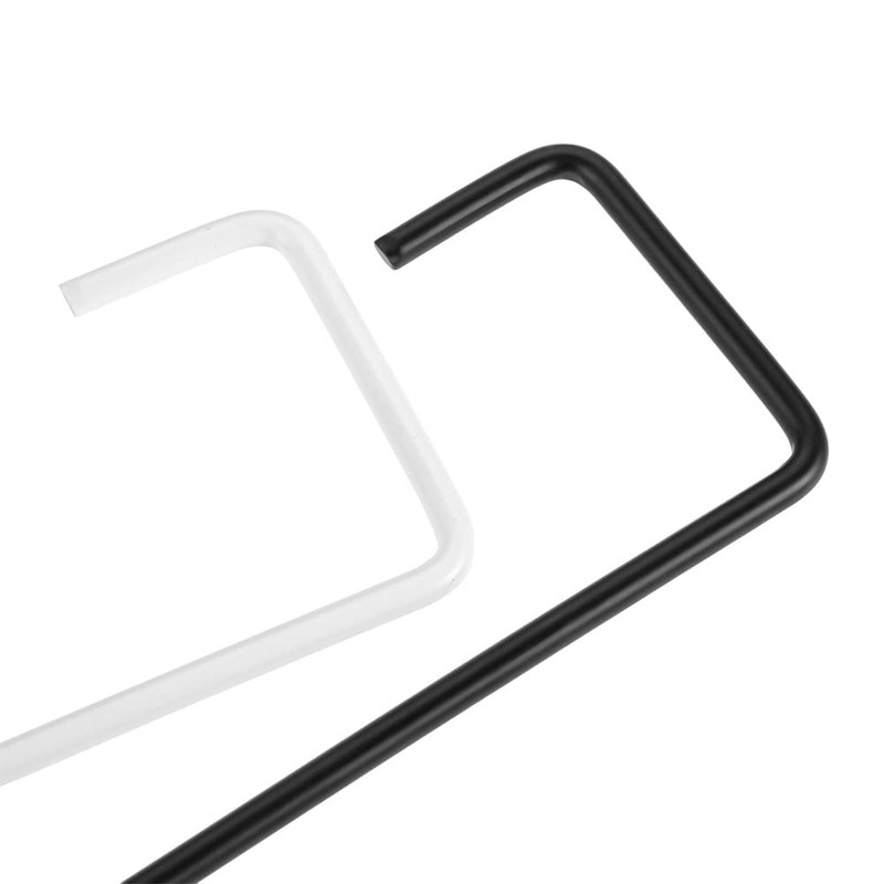 2 Pack Vinyl Fence Hooks 2x6 inch,Fence Hangers Patio Light
