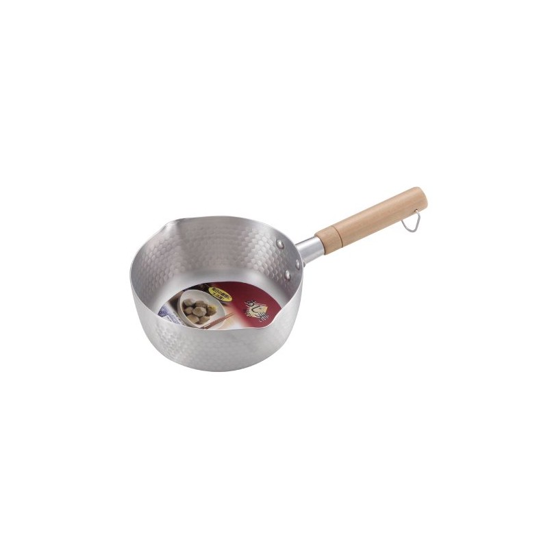 Pearl Metal H-2856 Ajimi Aluminum Flat Pot 6.3 inches (16