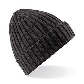 Beechfield - Chunky Ribbed Beanie - Charcoal