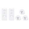 Greencycle Remote Control Outlet Plug, Remote Light Switches Wireless Indoor,