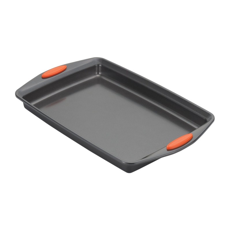 Rachael Ray Nonstick Bakeware Set with Grips, Nonstick Cookie Sheets