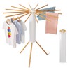 VICSKY Cylinder Tripod Drying Rack for Clothes, Octopus Laundry Stand