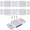 COOL BED 6 x Flush Concealed Mount Bracket, Heavy Duty
