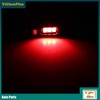 Motorcycle Number Plate Light,2x 12V Universal Car Motorcycle License Number