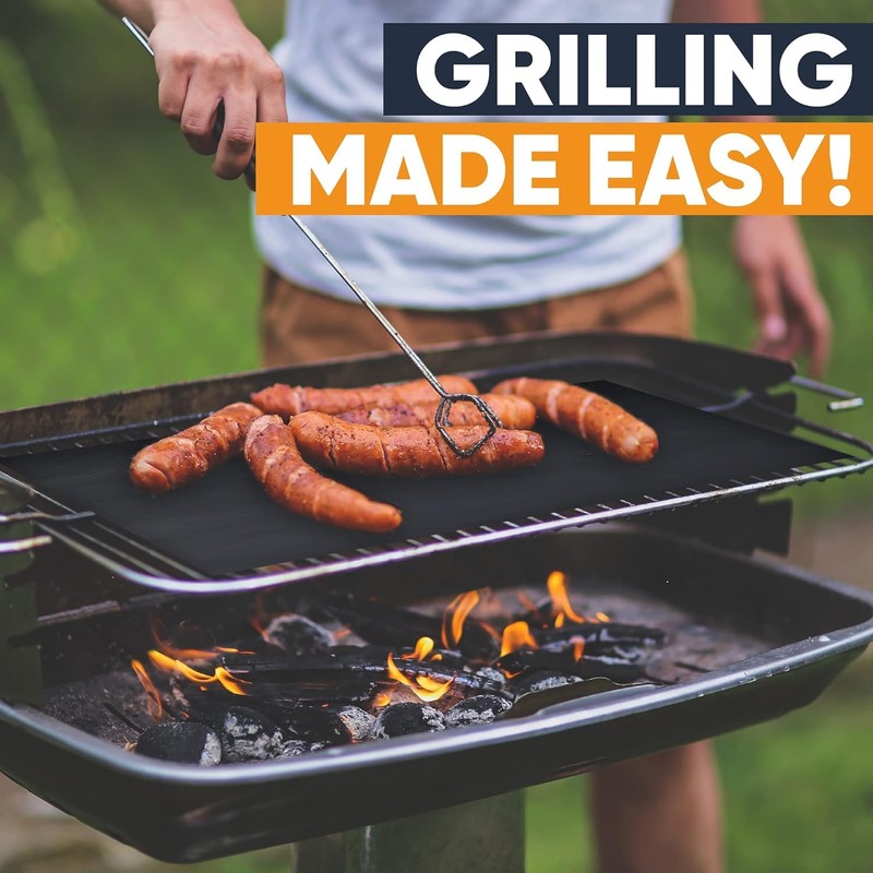 Extra Large BBQ Grill Mat (3 Pack) - BBQ Mats