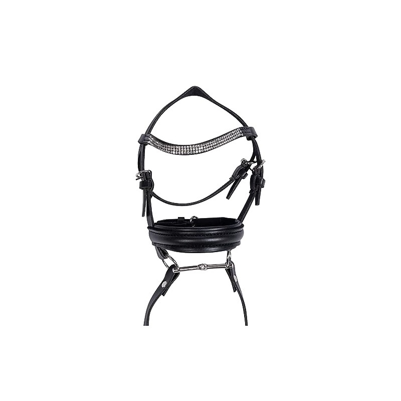 HKM Cuddle Pony Bridle Black One Size