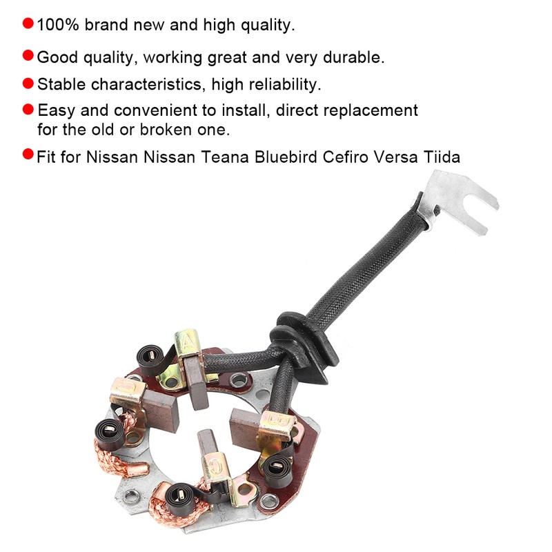 Car Starter Carbon Brush Holder Fit for Nissan Nissan Teana