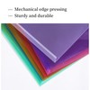 Plastic Wallets A5 Folders 8Pcs Assorted Colours Document Folders with