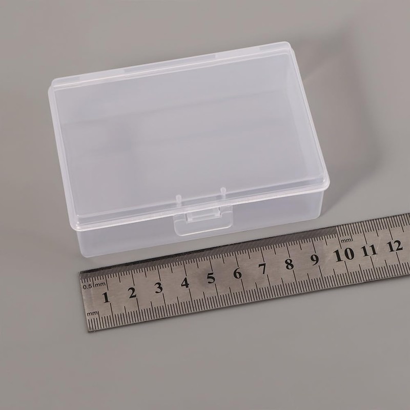 Vctitil 12 Pack Rectangular Empty Playing Card Box Protection Box