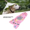 Pet Reflective Raincoat Legs Covered Cute Waterproof Skin Friendly Dog