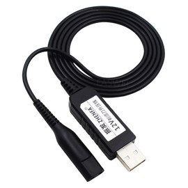 USB Charger Power Cord Lead for Braun Shaver Razor 5791 5796 5873 190s-1 195s-1