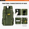 SKYSPER Ultralight Foldable Backpack with Wet Compartment - Waterproof and