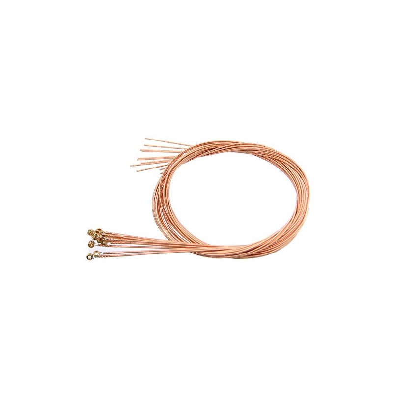 12-pack 54ga. (.054") Phosphor Bronze Guitar Strings - Made in