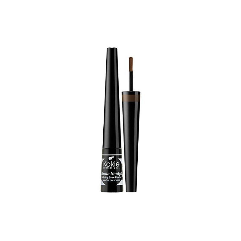 Kokie, Brow Sculpt Powder Medium Brown, 0.025 Ounce