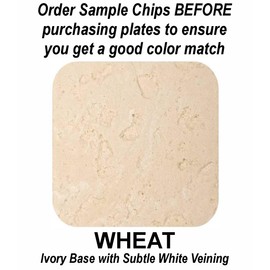 Stonique® Stone Switchplate - Double Switch (Wheat)