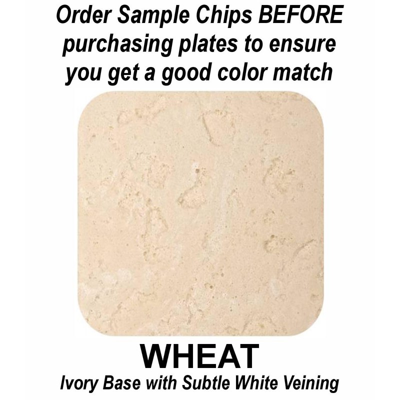 Stonique® Stone Switchplate - Double Switch (Wheat)