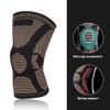 1 Pair Knee Brace Elastic Breathable Knee Sleeve Compression Non
