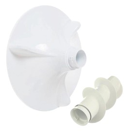 US-Based & Operated Supplier - KIT WH43X34257 Agitator Base Hybrid Assembly with WH43X31240 Washer Agitator Auger - Compatible with General Electric Washer
