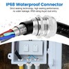 2 Pcs 1/2" NPT Stainless Steel Waterproof Cable Gland, IP68