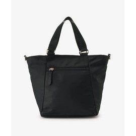 Afternoon Tea Living HD53 Tote Bag, 2-Way Twill Nylon Tote Bag, Black