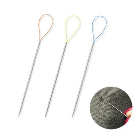 3pcs Snag Nab It Tool, Needle Threaders for Hand Sewing, Quilting Needles for Hand Quilting, Sewing Needles Large Eye Hand Sewing